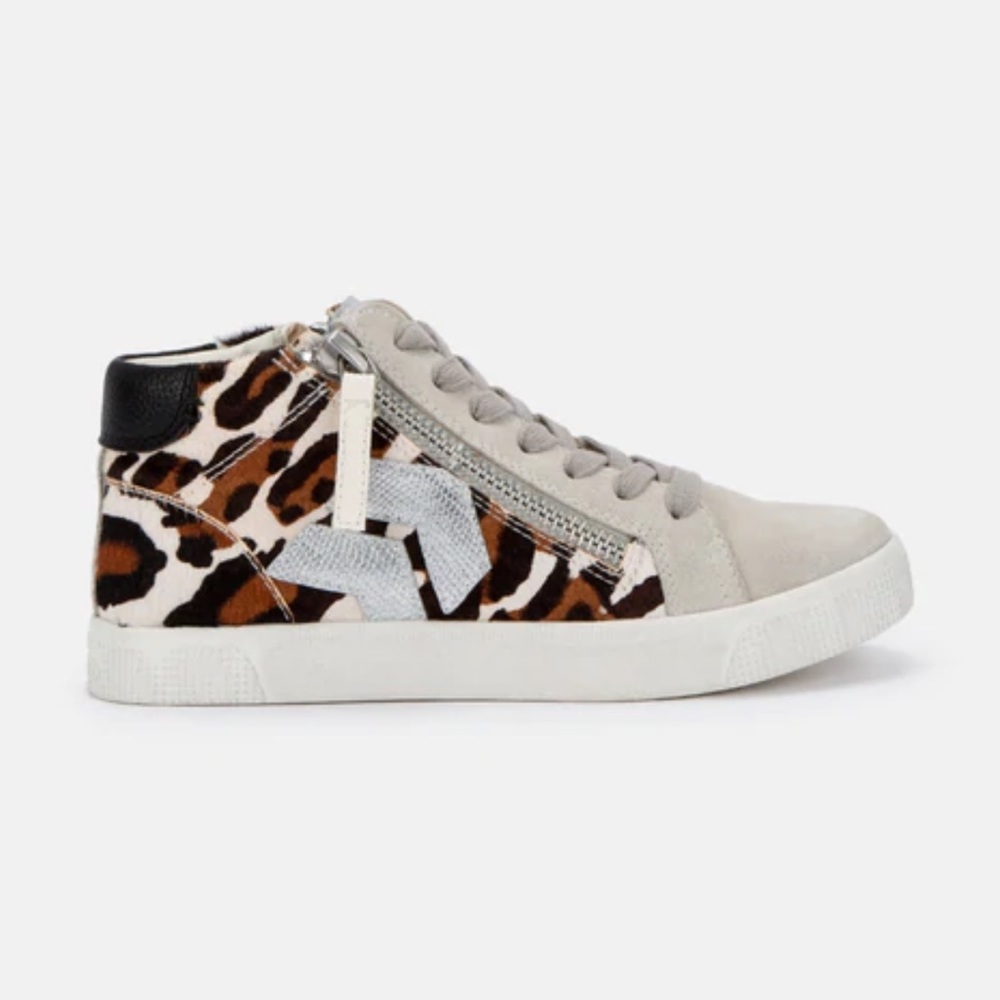 DOLCE VITA🍂🍁leather medium top sneakers 7.5 - Picture 2 of 9